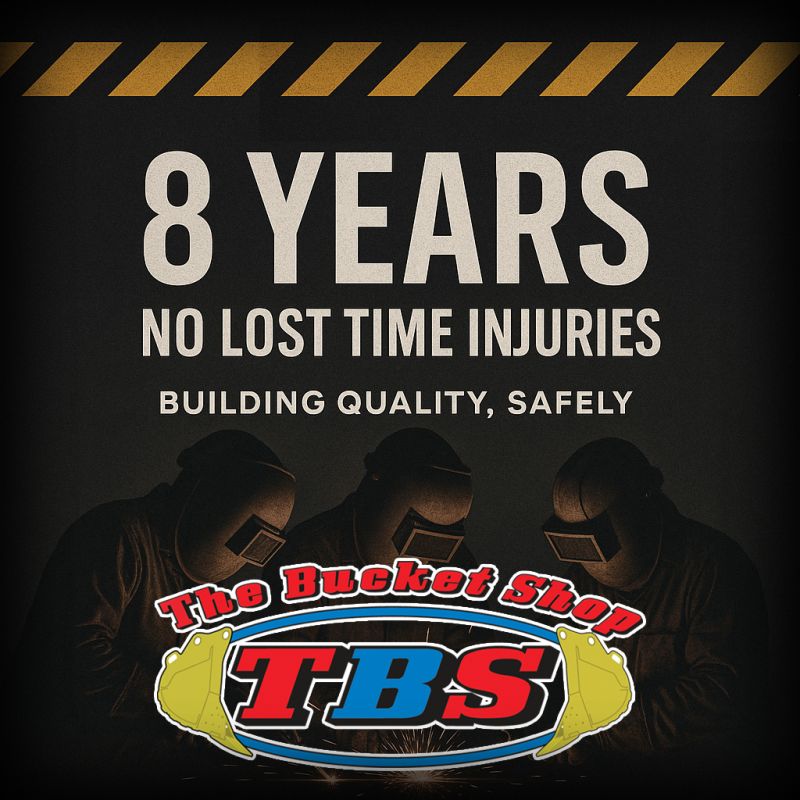 TBS celebrates 8 years no lost time injury milestone in mining fabrication facility