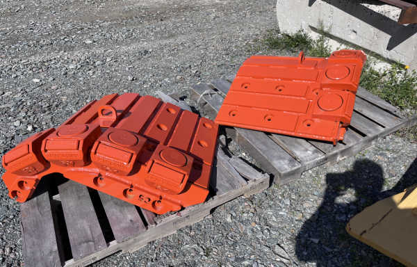 SANDVIK LH514 LHD BUCKET 4PC BOLT ON HEEL SECTION